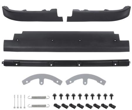 Corvette Front Spoiler Air Deflector / Dam, 3 Piece Set, 1997-2004