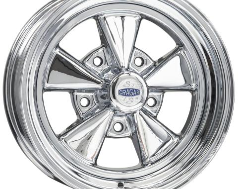 Cragar 15x7 61C SS 5x5.5" bolt 4" backspace 007061CGSS157LF400