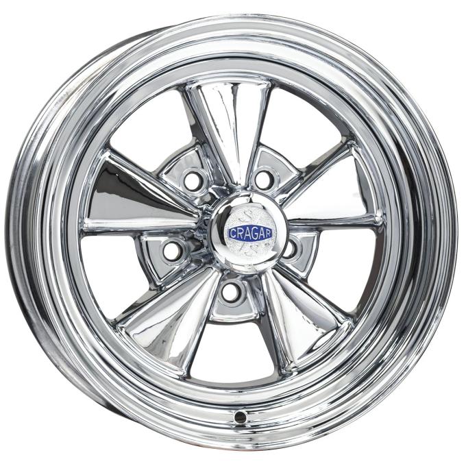 Cragar 15x6 61C SS 5x4.5" bolt 3.25" backspace 007061CGSS156SF314