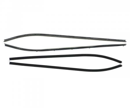 PUI Interiors 1969-1982 Chevrolet Corvette Convertible 4 Piece Window Felt Kit F232-2