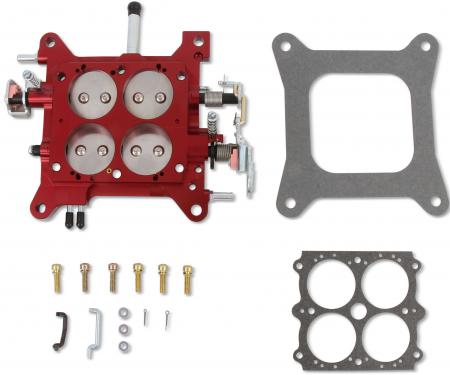 Quick Fuel Technology Billet Throttle Body Assembly 1 3/4" Red with Steel Plates 12-850 12-850QFT