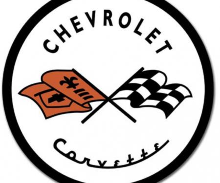 Tin Sign, Corvette '53 Logo