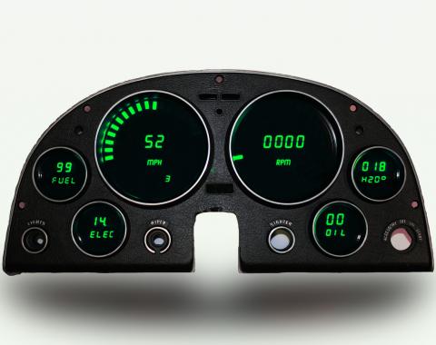 Intellitronix 1963-1967 Corvette LED Digital Gauge Panel DP2000