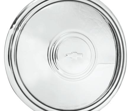 Coker Tire Chevrolet Bowtie Police Cap Stainless 7.0 inch back I.D. 1000-S