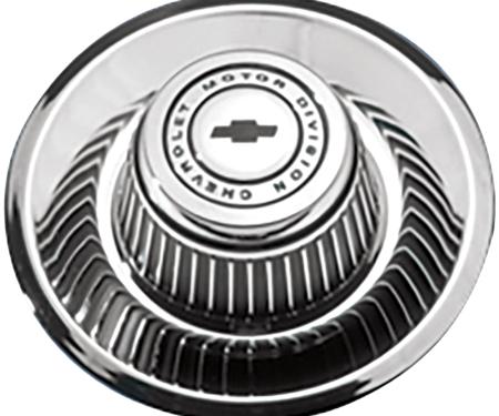 Coker Tire Chevrolet Derby Cap Script & Bowtie 7.0" Back I.D. 1012-A