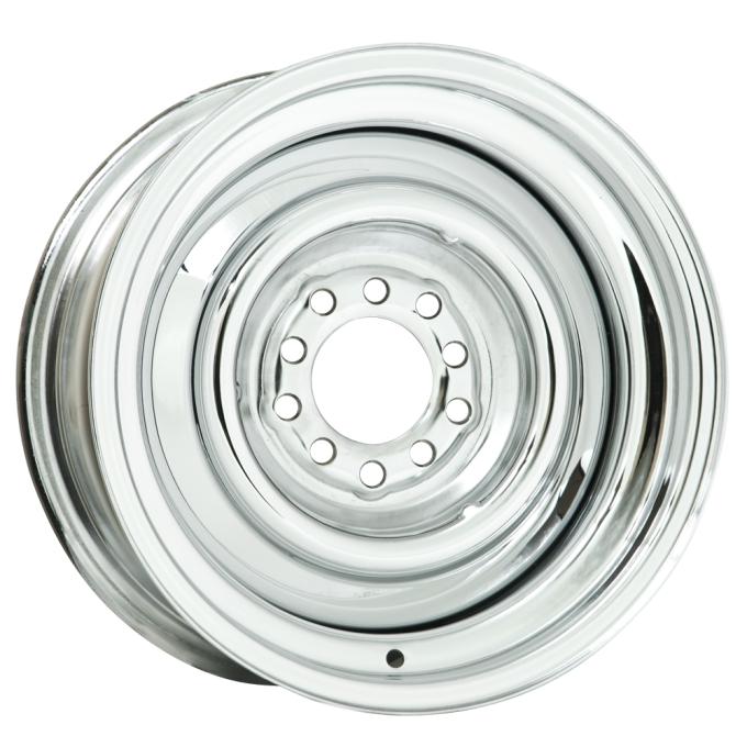 Wheel Vintiques 15x7 Smoothie Chrome 5x4.5/5x4.75" bolt 4" backspace 10-571204A