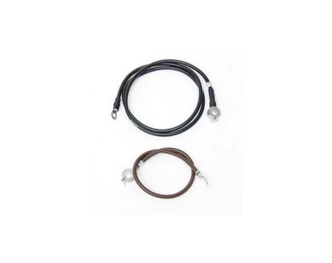 Lectric Limited Spring Ring Battery Cables, Small Block Or 396ci, For Cars With Air Conditioning| BC2008 Corvette 1964-1965