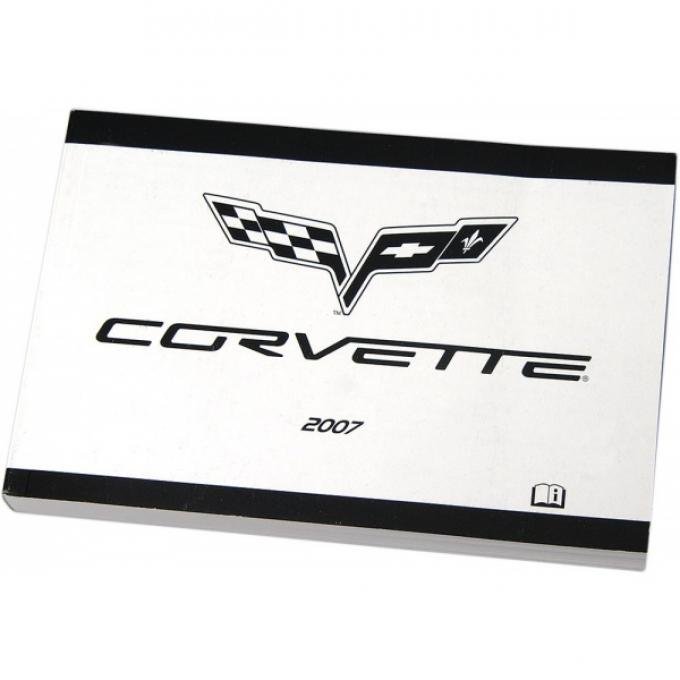 Corvette Owners Manual, 2007