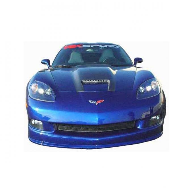 Corvette Fiberglass Hood, RKSport, Ram Air, 2005-2011
