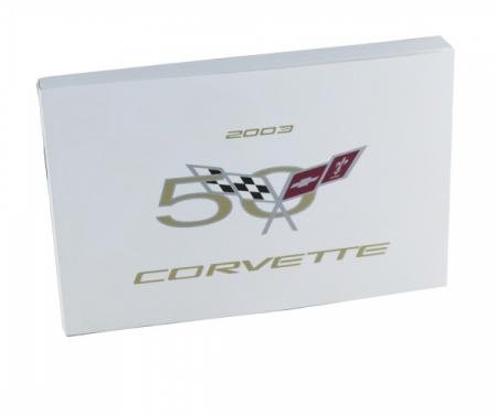 Corvette Owners Manual, 2003