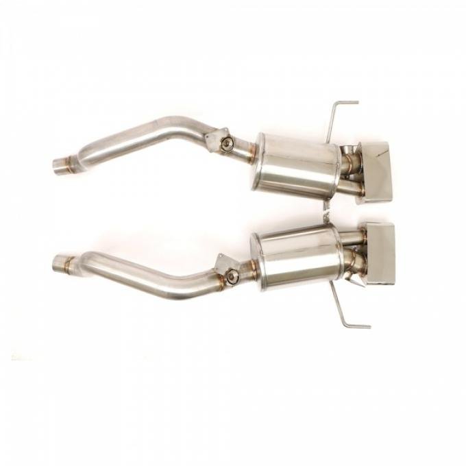 Corvette 3'' Fusion Stainless Exhaust, Dual Speedway Tips, Billy Boat, C7 Z06, 2015-2017