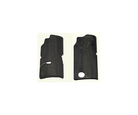Corvette Fuel Rail Covers, Carbon Fiber, 1999-2004