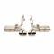 Corvette Fusion Exhaust System, B&B, With Quad Oval Tips, 1997-2004