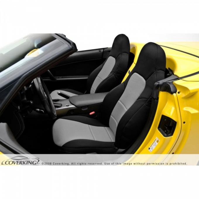Corvette Coverking Neosupreme Seat Cover, With Power Passenger Seat, 1997-2004 Sport Coupe