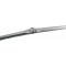 Corvette Satin Finish Windshield Wiper Blade with Insert, 1968-1982