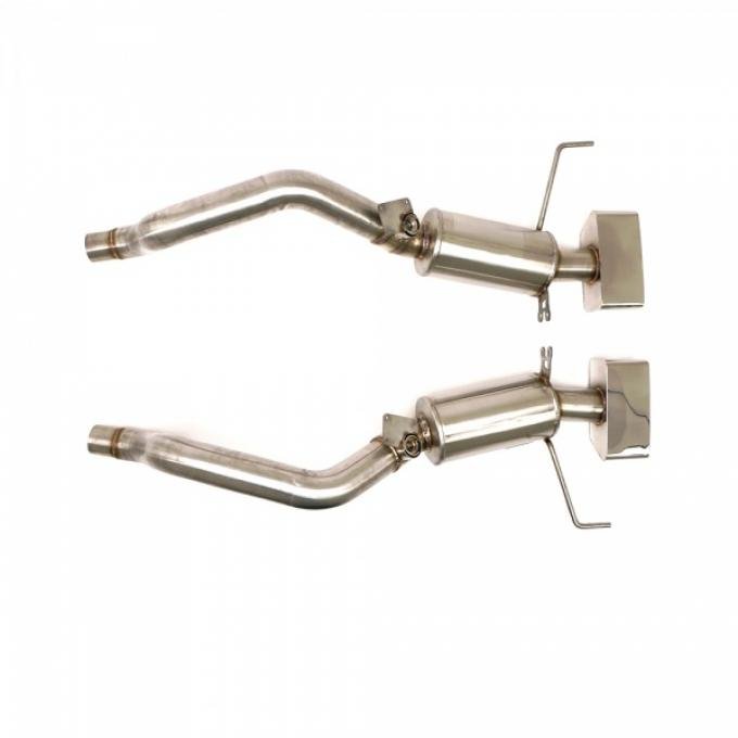 Corvette Bullet 3" Stainless Exhaust, Speedway Tips, Billy  Boat, C7, 2014-2017