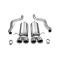 Corvette Exhaust System, CORSA, Xtreme, With Pro-Series 3-1/2" Quad Tips, 2005-2008