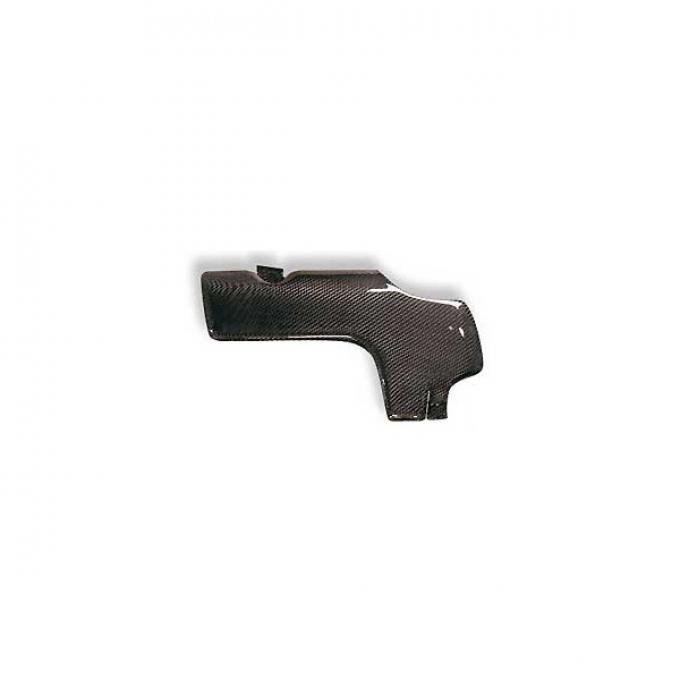 Corvette Windshield Washer Reservoir Cover, Carbon Fiber, 1997-2004