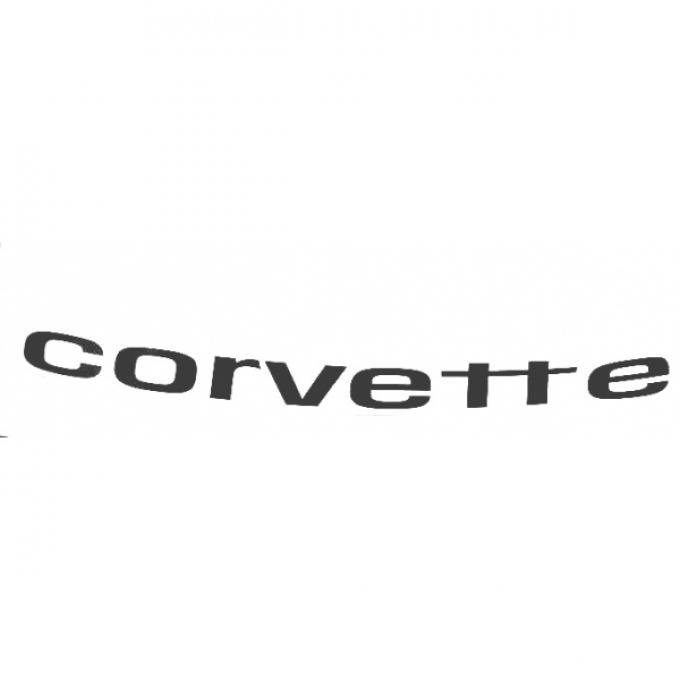 Corvette C3 Windshield Banner Decal, 1968-1982