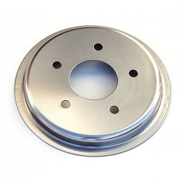 Corvette Brake Rotor Hub Covers, Satin Chrome, 19972004 Corvette Depot