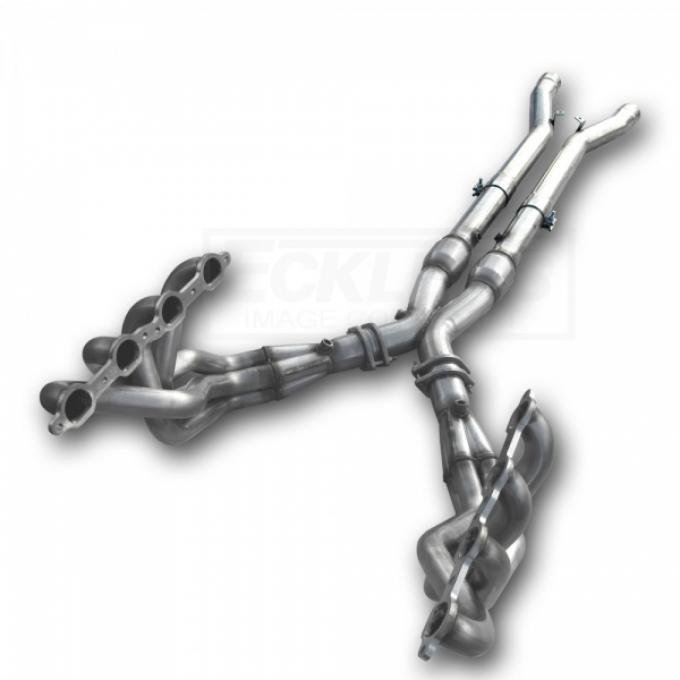 Corvette American Racing Headers 2" x 3" Full Length Headers With X-Pipe & Cats, ZR1 2009-2013