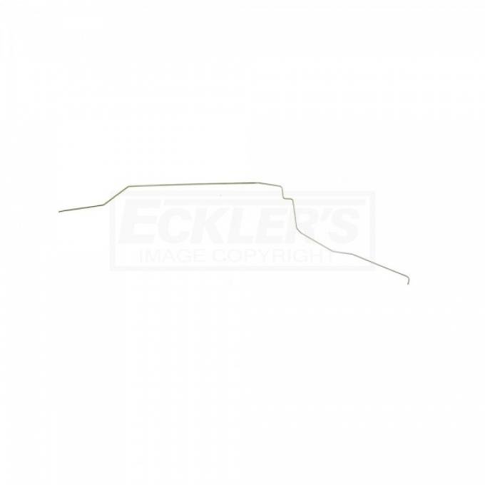 Fuel Tank To Pump Lines, Fuel Return, Stainless Steel, 1968