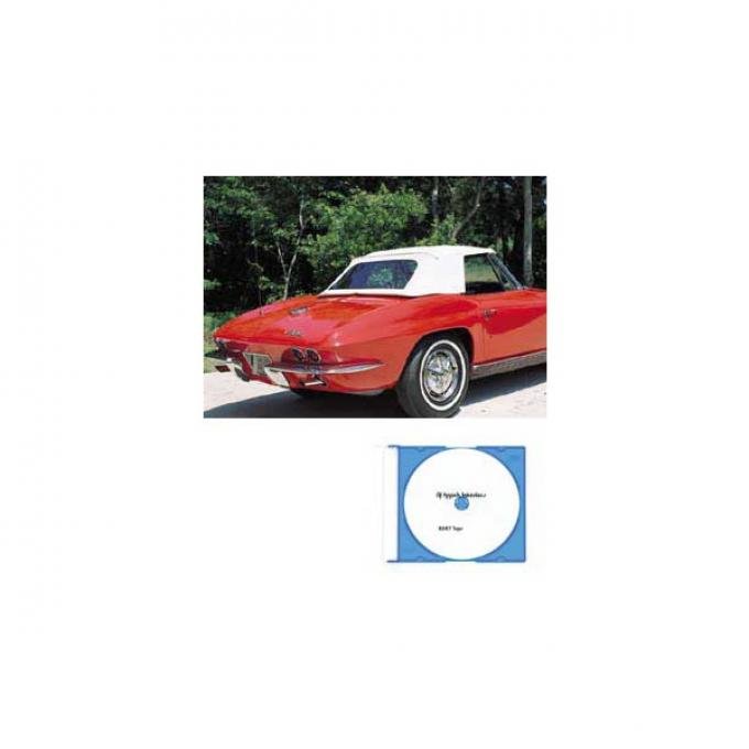 Corvette Convertible Top Installation DVD, 1963-1967