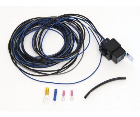 Corvette Radiator Cooling Fan Wiring Harness, For Dual or Single Fans, Be Cool, 1969-1982