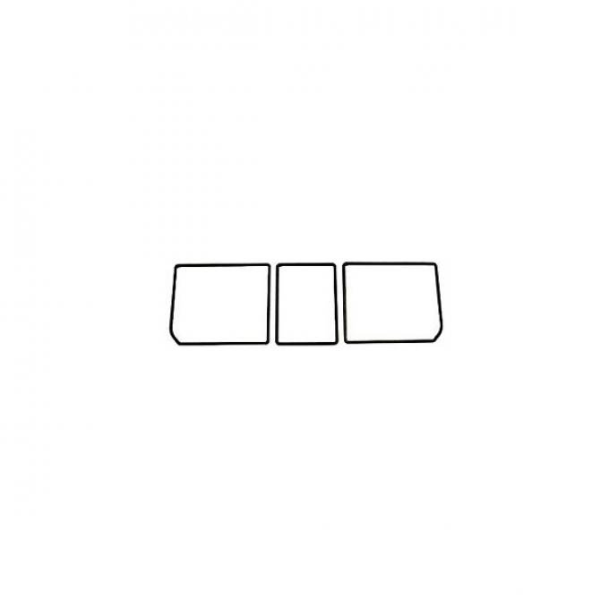 CA 1968-1979 Chevrolet Corvette Rear Compartment Unit Door Frames 3 Piece