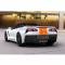 Corvette Convertible Full Length Dual Racing Stripes, 2014-2017