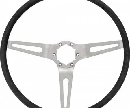 1967-1987 GM Car & Truck Black Comfort Grip 3-Spoke Steering Wheel