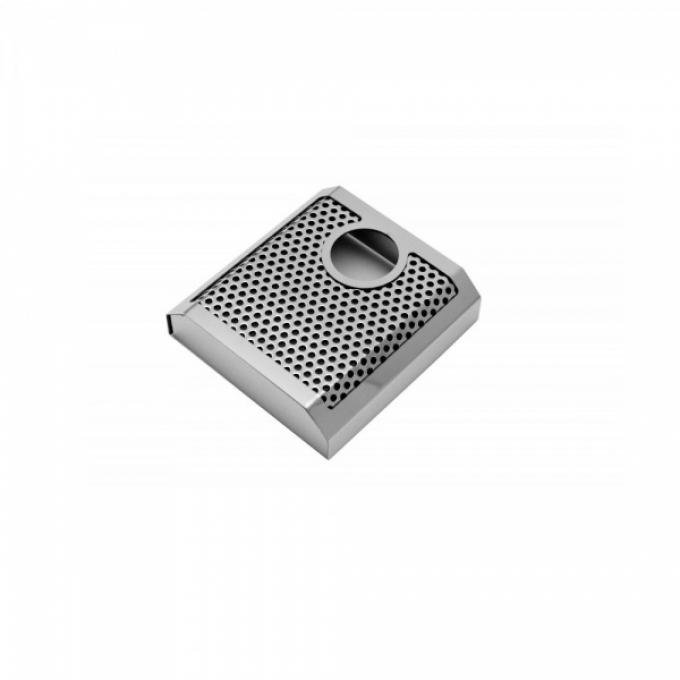 American Car Craft Master Cylinder Cover, Perforated / Brushed, Auto| 053065 Corvette Z06 & Z51 2014-2017
