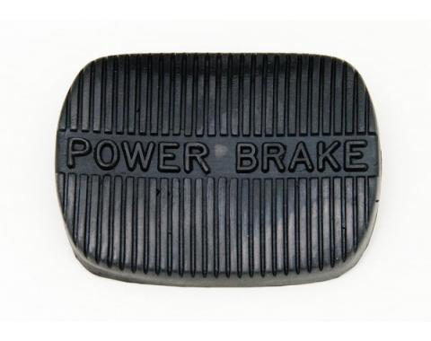 Power Brake Pedal Pad, Manual Transmission, 1958-1965