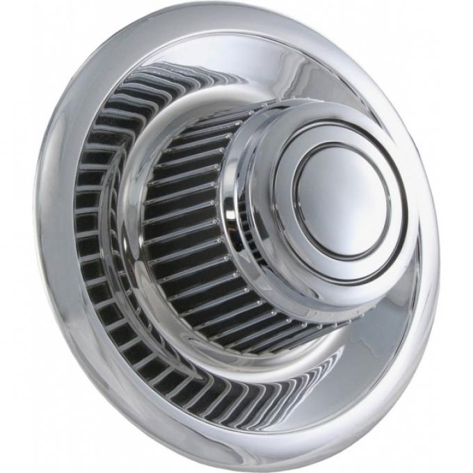 Corvette Rally Wheel Center Cap, Derby Style, 1963-1982