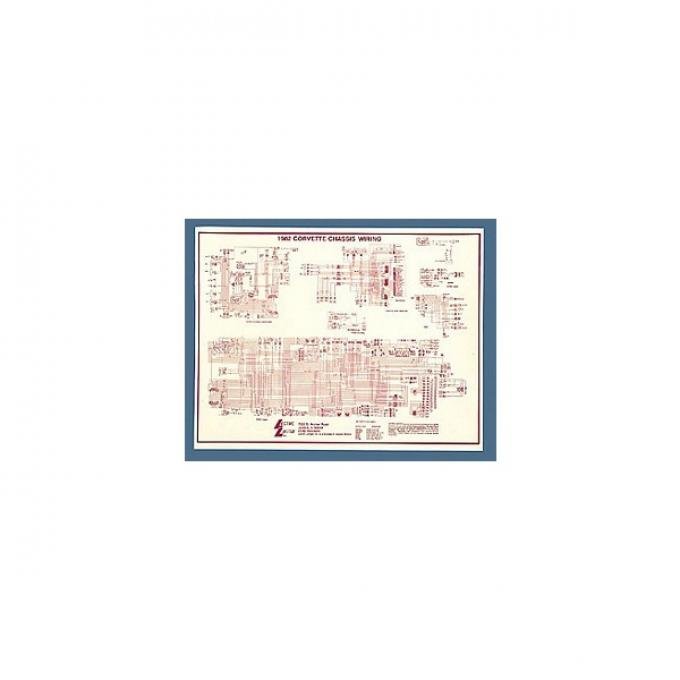 Lectric Limited Wiring Diagram, Laminated| Corvette 1955-1982