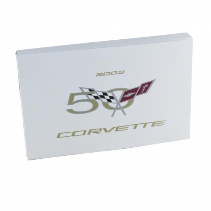 Corvette Owners Manual, 2003