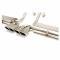 Corvette B&B Triflo Exhaust System, Route 66 4.5" Oval Tips, 1997-2004