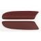 CA 1997-2004 Chevrolet Corvette Leather Armrest Pads