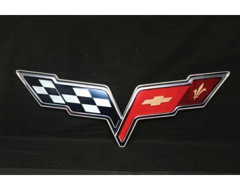Corvette Metal Sign, 2005-2013