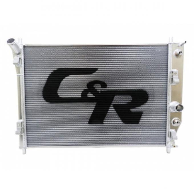 Corvette C&R Racing OE Fit 36mm Radiator, High Performance / Street, With Transmission Oil Cooler, 2005-2013