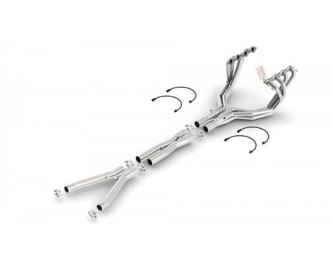 Borla Exhaust Systems Long Tube Headers, 1.75 Inch Diameter Tubing, 2.75 Inch Collector, Off Road Use Only| 17276 Corvette 2009-2013