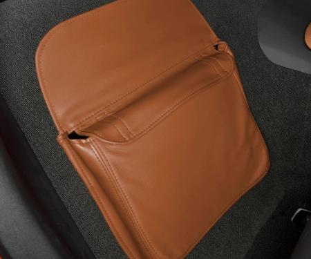 Corvette Leather Route Bag, Solid Color, 2014-2016