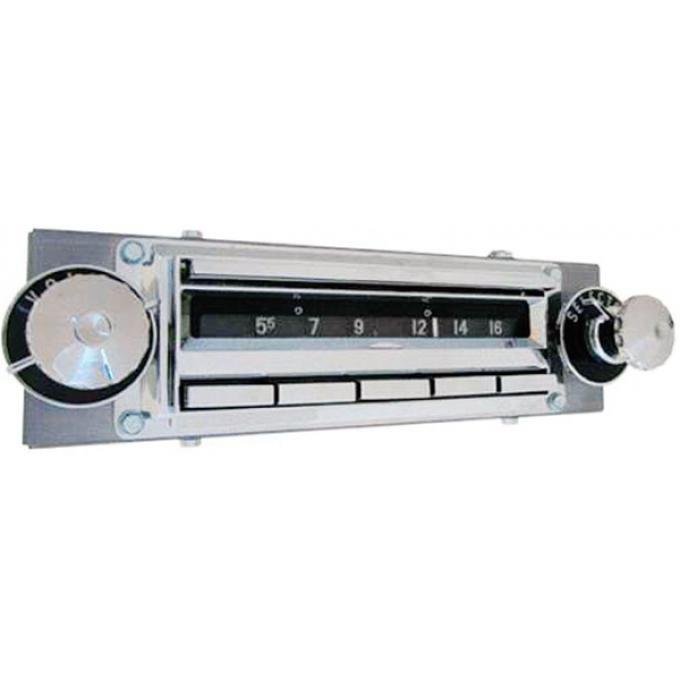 Corvette Antique Automobile Radio, AM/FM Stereo w/Bluetooth, Wonderbar, 1956-1957