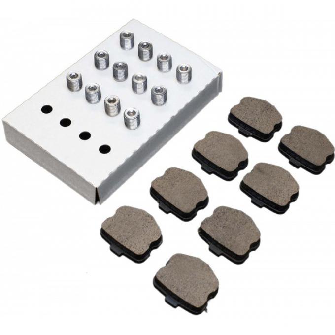 Van Steel Brake Set, Caliper Pad & Pin, Rear| HB-Z06-8474 Corvette Z06 2006-2013