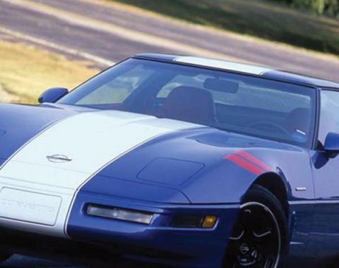 Corvette Windshield, Tinted & Shaded, Non-Date Coded, 1991-1996