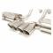Corvette B&B Triflo Exhaust System, Route 66 3.5" Round Tips, 1997-2004