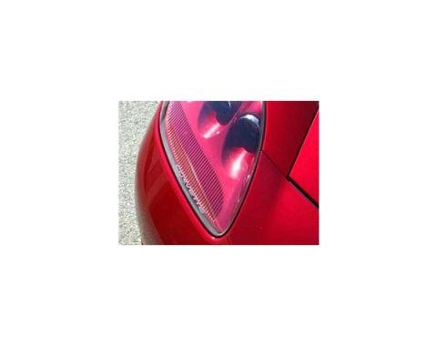 Corvette Headlight Decals, Etched "Glass Look", 2005-2013