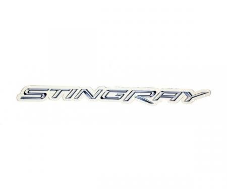 Corvette Metal Sign, C7 Stingray Script 32" X 3"