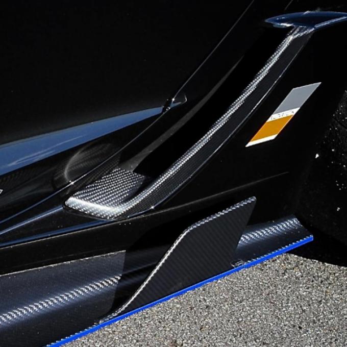 Corvette Z06/Grand Sport ConceptZ Carbon Fiber Rear Brake Ducts, 2015-2017