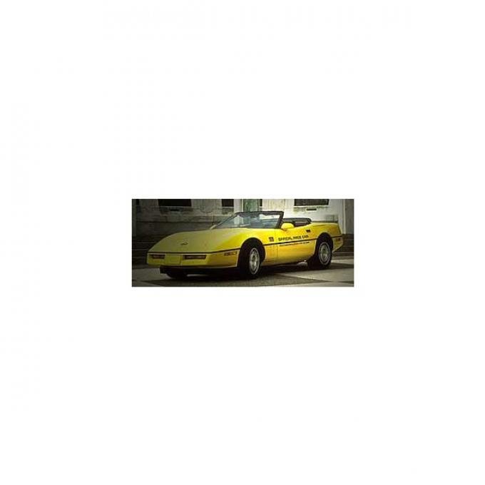 Phoenix Graphix Official Pace Car Decal Kit, Silver| 1986DD*S/B Corvette 1986